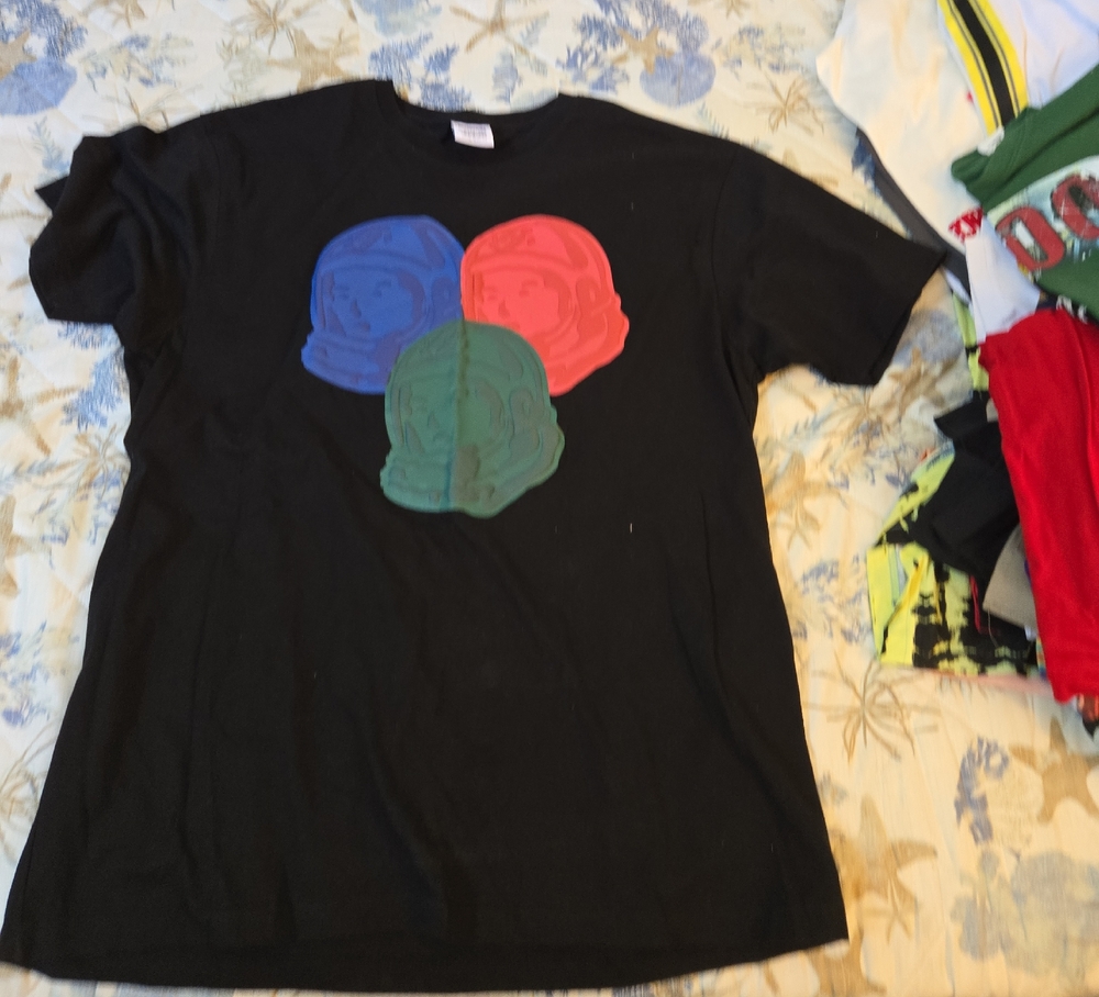 Billionaire‎ Boys Club Black Tee with Colorful Helmets